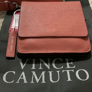Vince Camuto leather crossbody.
